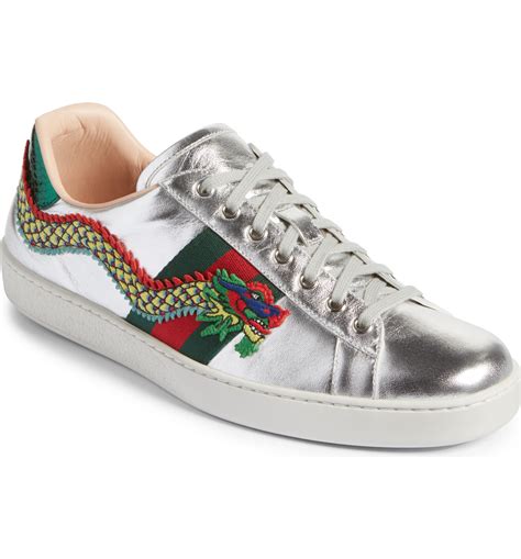 gucci new ace dragon sneaker|gucci ace bee platform sneakers.